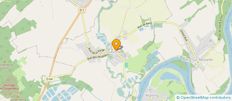 localisation de l'entreprise MADAME MORGANE HELFER  GAVISSE