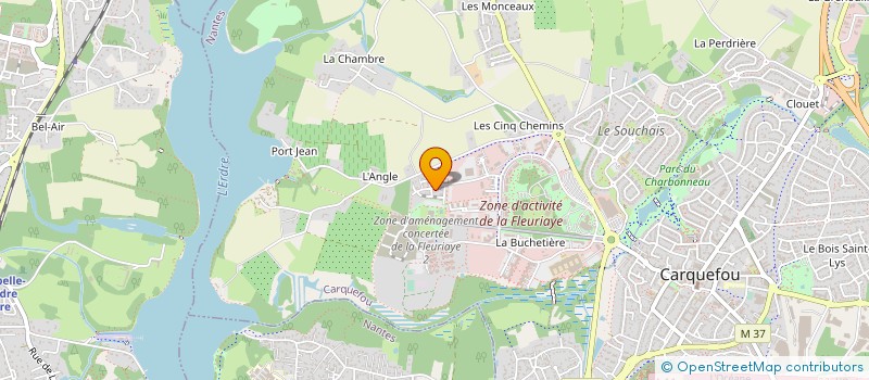 localisation de l'entreprise MADAME MORGANE HELIGON à CARQUEFOU