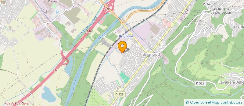 localisation de l'entreprise MADAME MORGANE HERNANDEZ  VILLARD-BONNOT