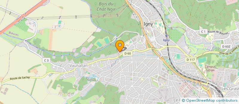 localisation de l'entreprise MADAME MORGANE HORDEQUIN  IGNY