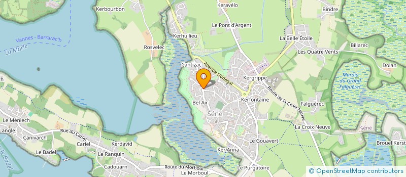 localisation de l'entreprise MADAME MORGANE IHUEL  SENE