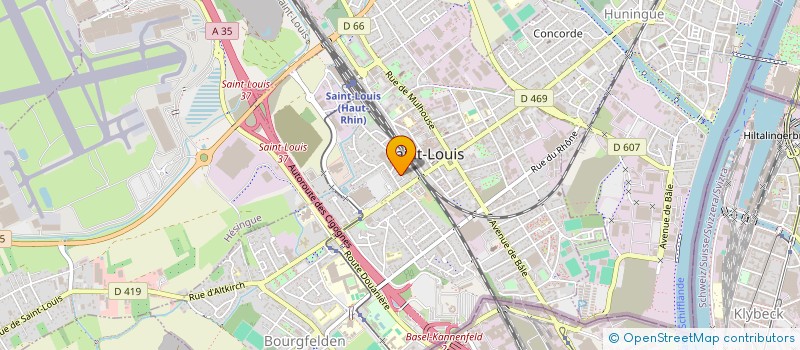 localisation de l'entreprise MADAME MORGANE IMBER  SAINT-LOUIS