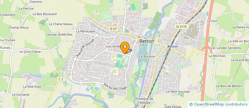 localisation de l'entreprise MADAME MORGANE ISABELLE FRAGA  BETTON