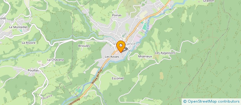 localisation de l'entreprise MADAME MORGANE JACQUES  VILLEVOCANCE