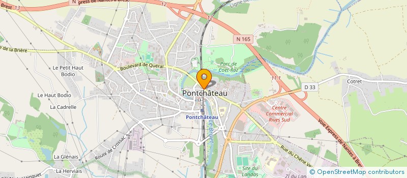 localisation de l'entreprise MADAME MORGANE JARNOT  SAINTE-ANNE-SUR-BRIVET