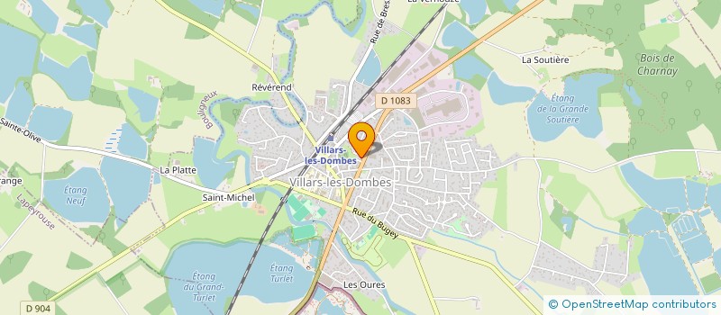 localisation de l'entreprise MADAME MORGANE JAUDON à VILLARS-LES-DOMBES
