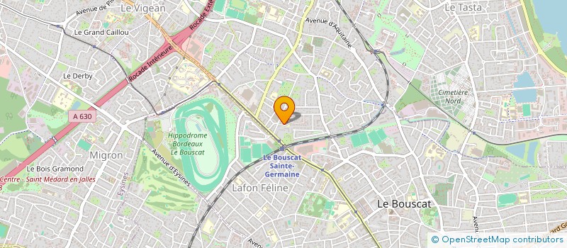 localisation de l'entreprise MADAME MORGANE JENNIFER BONJOUR  BRUGES