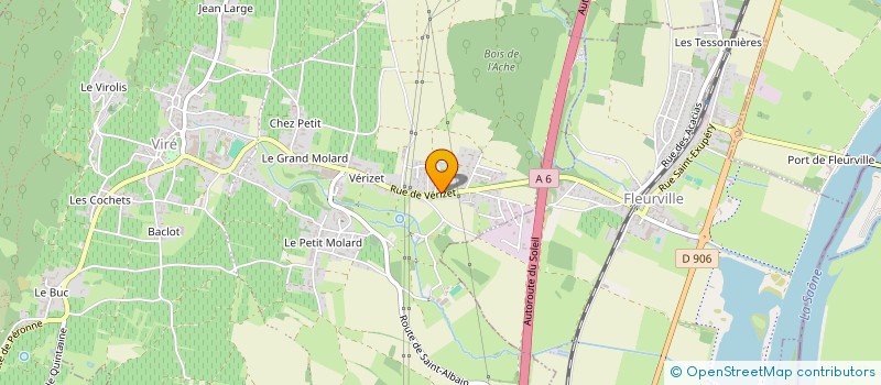 localisation de l'entreprise MADAME MORGANE JOLY  VIRE