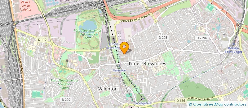 localisation de l'entreprise MADAME MORGANE JONCHERAY  LIMEIL-BREVANNES