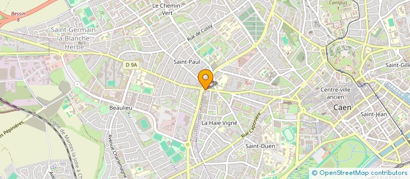 localisation de l'entreprise MADAME MORGANE JOSSET  CAEN