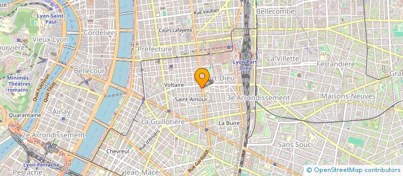 localisation de l'entreprise MADAME MORGANE JOUFFRE  LYON