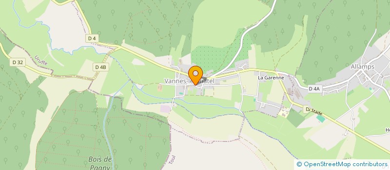 localisation de l'entreprise MADAME MORGANE KEISER  VANNES-LE-CHATEL