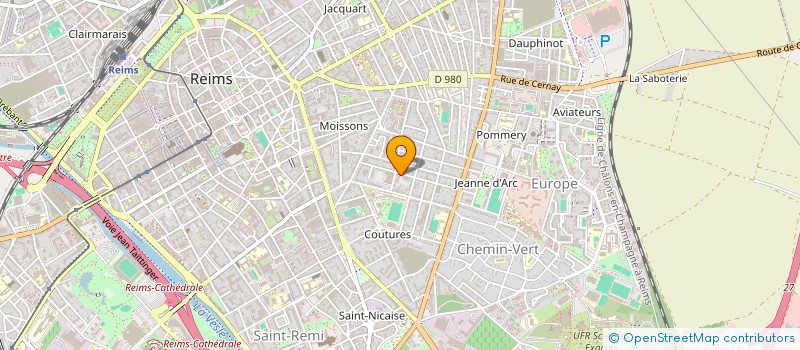 localisation de l'entreprise MADAME MORGANE KERFRIDEN  REIMS