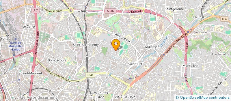 localisation de l'entreprise MADAME MORGANE KHALIFA à MARSEILLE 13EME