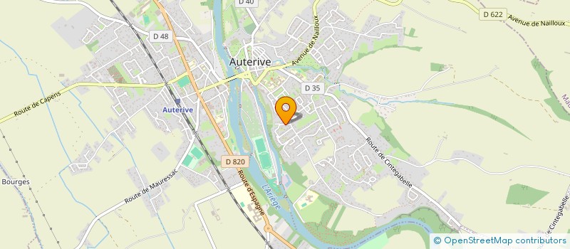 localisation de l'entreprise MADAME MORGANE KLEBANOWSKI  AUTERIVE