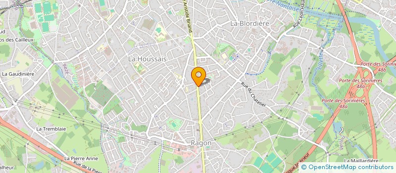 localisation de l'entreprise MADAME MORGANE KROLIKOWSKI  REZE