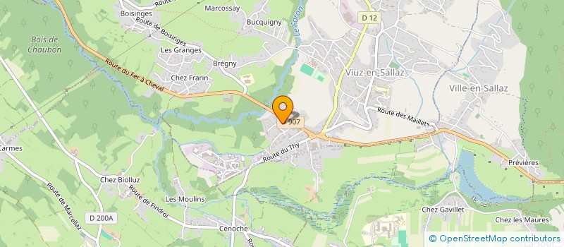 localisation de l'entreprise MADAME MORGANE LABAYE  VIUZ-EN-SALLAZ