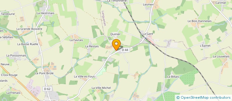 localisation de l'entreprise MADAME MORGANE LABBE  CORSEUL