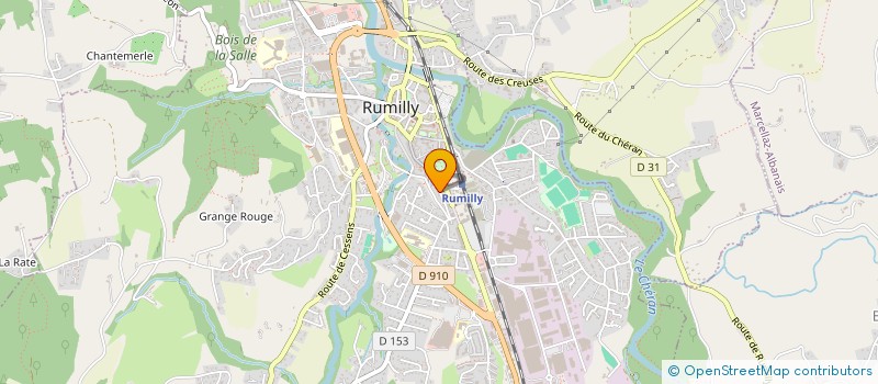 localisation de l'entreprise MADAME MORGANE LACOCHE  RUMILLY