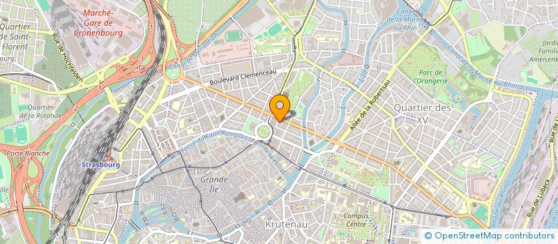 localisation de l'entreprise MADAME MORGANE LACOTE à STRASBOURG