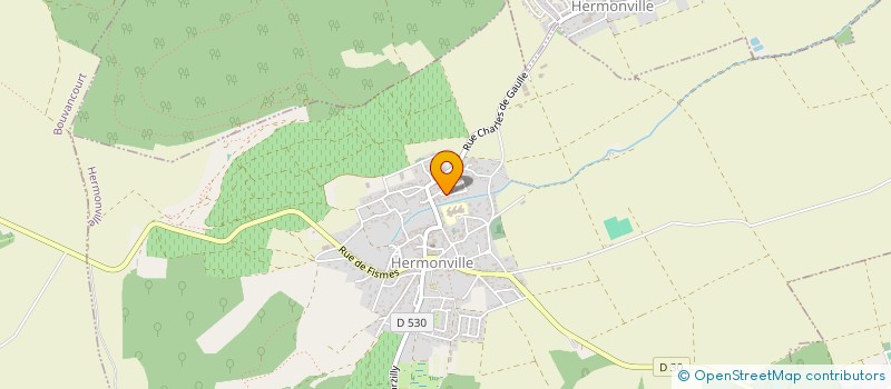 localisation de l'entreprise MADAME MORGANE LACROIX  HERMONVILLE