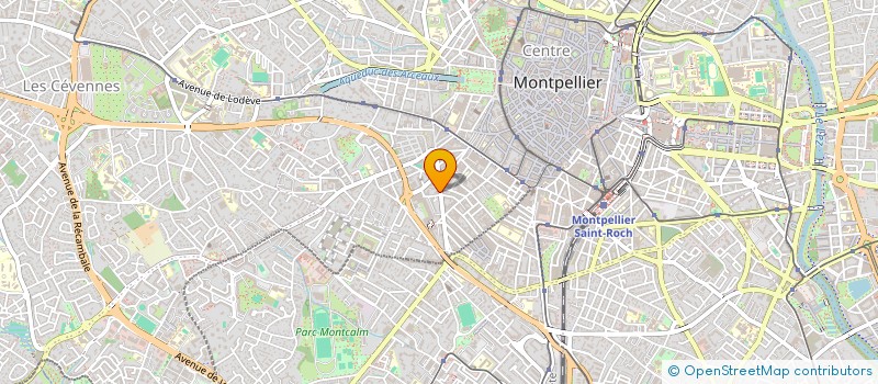 localisation de l'entreprise MADAME MORGANE LADEVEZE à MONTPELLIER