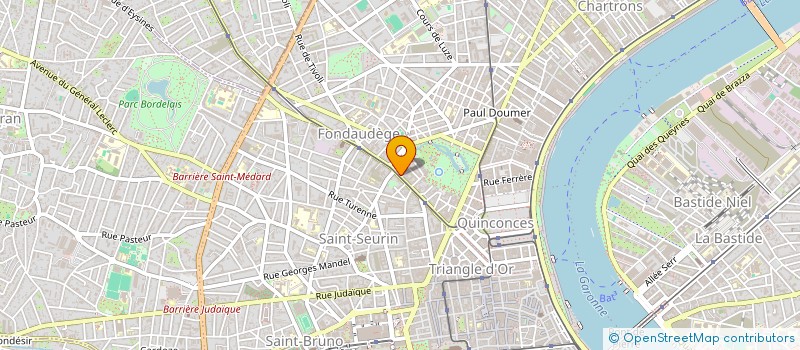 localisation de l'entreprise MADAME MORGANE LAFILLE  BORDEAUX