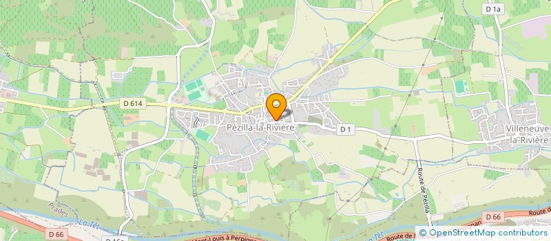 localisation de l'entreprise MADAME MORGANE LAHAILLE  PEZILLA-LA-RIVIERE