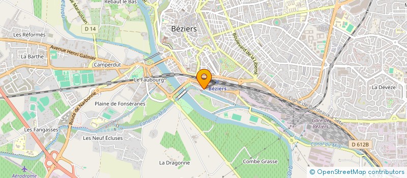 localisation de l'entreprise MADAME MORGANE LARIO à BEZIERS