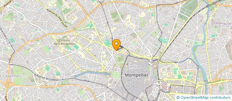 localisation de l'entreprise MADAME MORGANE LAROCHE à MONTPELLIER