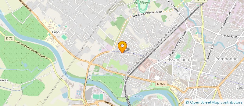 localisation de l'entreprise MADAME MORGANE LARTIGUE  MONTAUBAN