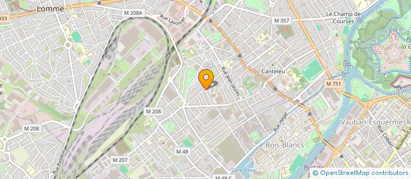localisation de l'entreprise MADAME MORGANE LAURENT à LILLE