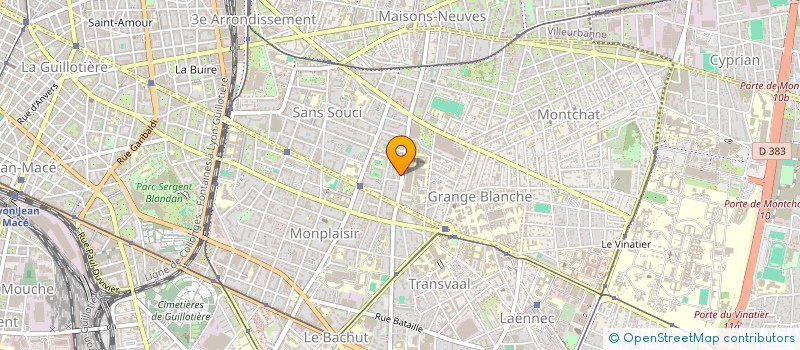 localisation de l'entreprise MADAME MORGANE LAUSSE  LYON 3EME