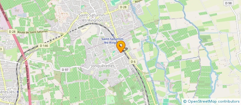 localisation de l'entreprise MADAME MORGANE LAVAL  JONQUERETTES