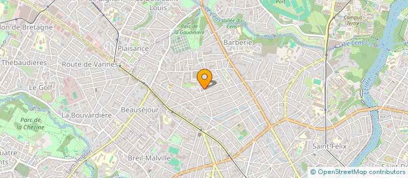 localisation de l'entreprise MADAME MORGANE LE BAIL  NANTES