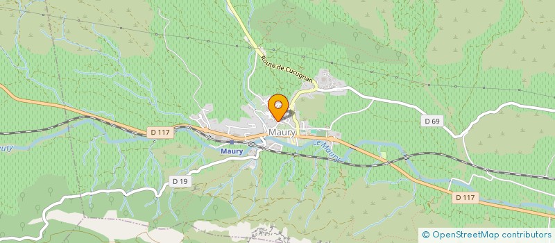 localisation de l'entreprise MADAME MORGANE LE BARS  MAURY