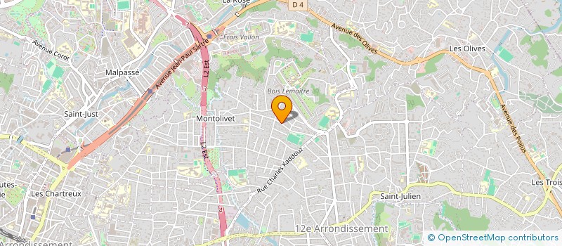 localisation de l'entreprise MADAME MORGANE LE BRETON à MARSEILLE