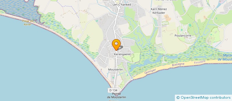 localisation de l'entreprise MADAME MORGANE LE CAIN à FOUESNANT