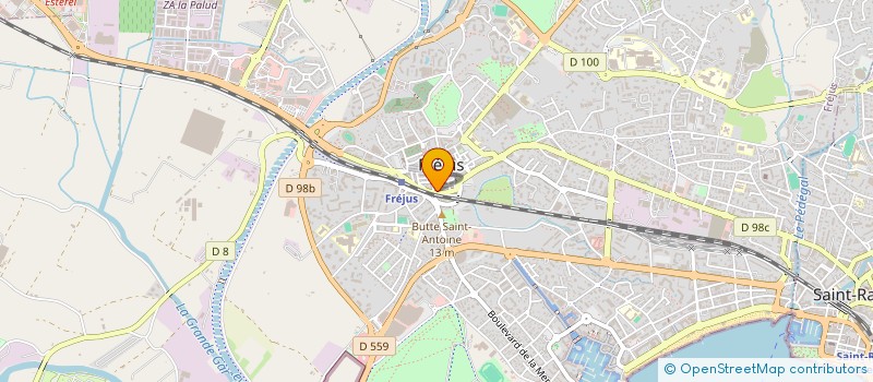 localisation de l'entreprise MADAME MORGANE LE CORRE à FREJUS