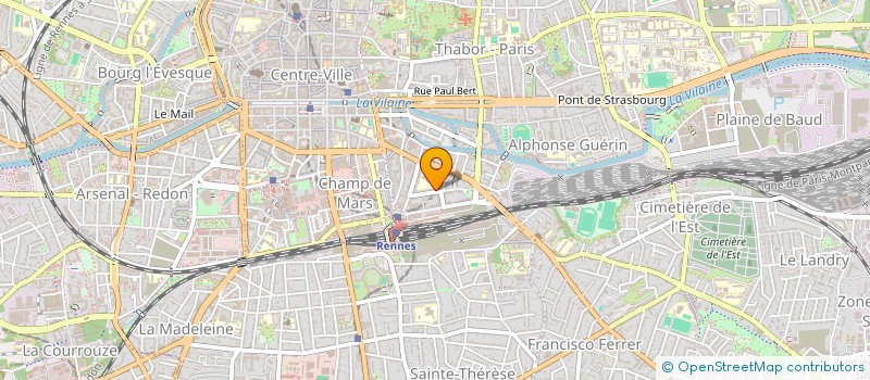 localisation de l'entreprise MADAME MORGANE LE COTTY  RENNES