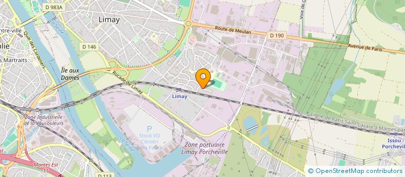 localisation de l'entreprise MADAME MORGANE LE DORZE  LIMAY