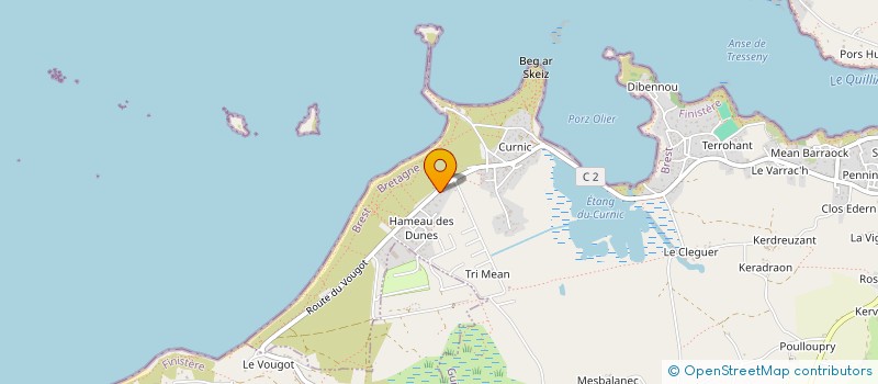 localisation de l'entreprise MADAME MORGANE LE GOFF  GUISSENY