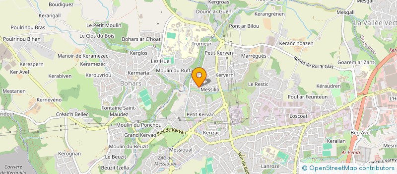 localisation de l'entreprise MADAME MORGANE LE JANNE  PORSPODER