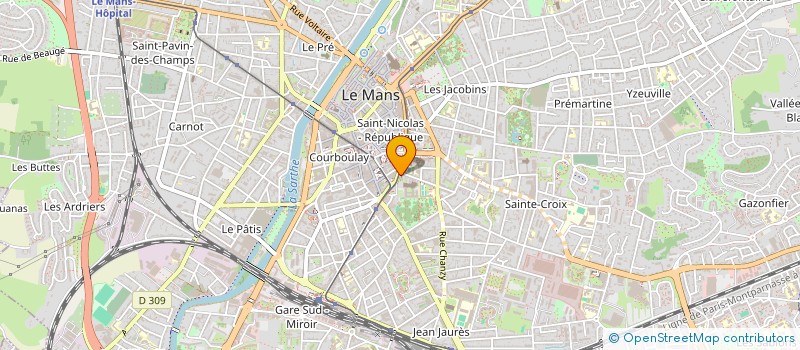 localisation de l'entreprise MADAME MORGANE LE LANN  LE MANS