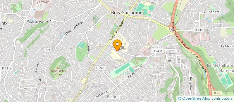 localisation de l'entreprise MADAME MORGANE LE MELLAY à BOIS-GUILLAUME