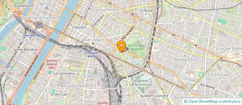 localisation de l'entreprise MADAME MORGANE LE POITTEVIN  LYON