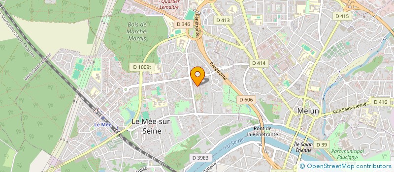 localisation de l'entreprise MADAME MORGANE LE ROY  LE MEE-SUR-SEINE