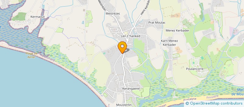 localisation de l'entreprise MADAME MORGANE LE SAUX à FOUESNANT