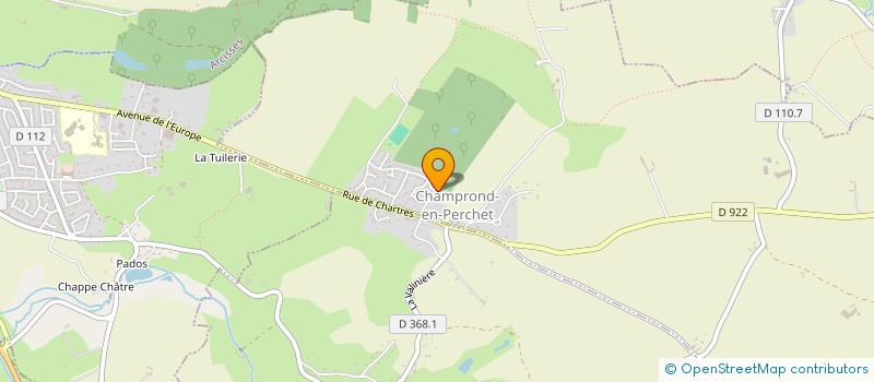 localisation de l'entreprise MADAME MORGANE LECOCQ à CHAMPROND-EN-PERCHET