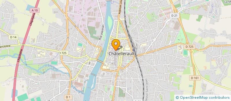 localisation de l'entreprise MADAME MORGANE LEFEBVRE à CHATELLERAULT